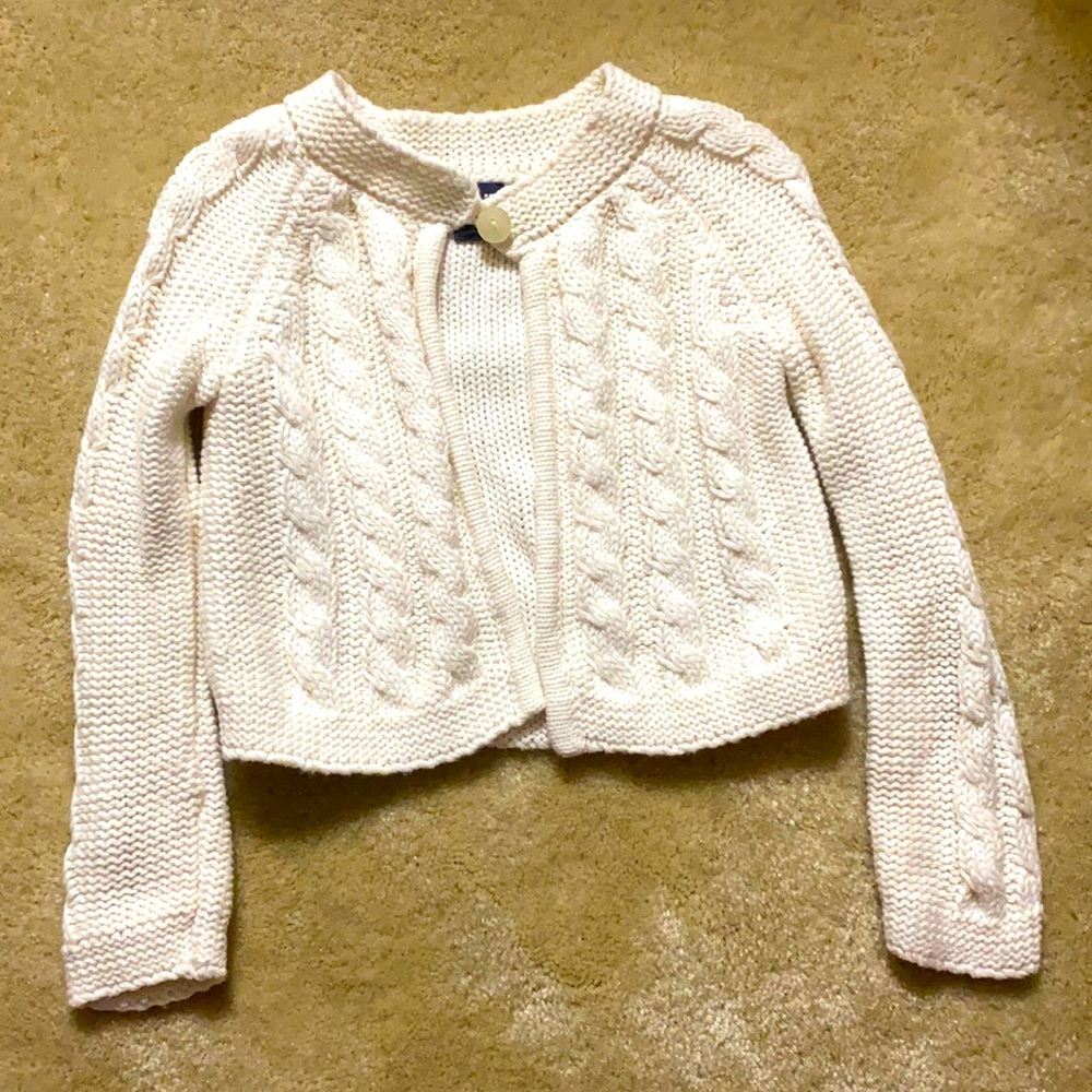 Little Girls Baby Gap Crop Sweater